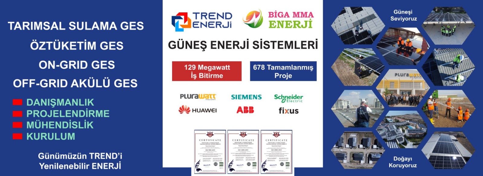 Biga Mma Güneş Enerji Sistemleri